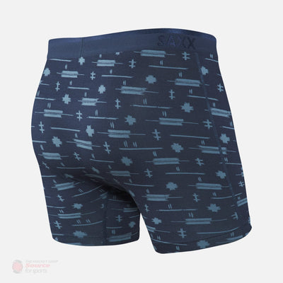 Saxx Platinum Boxers - Navy Kimono