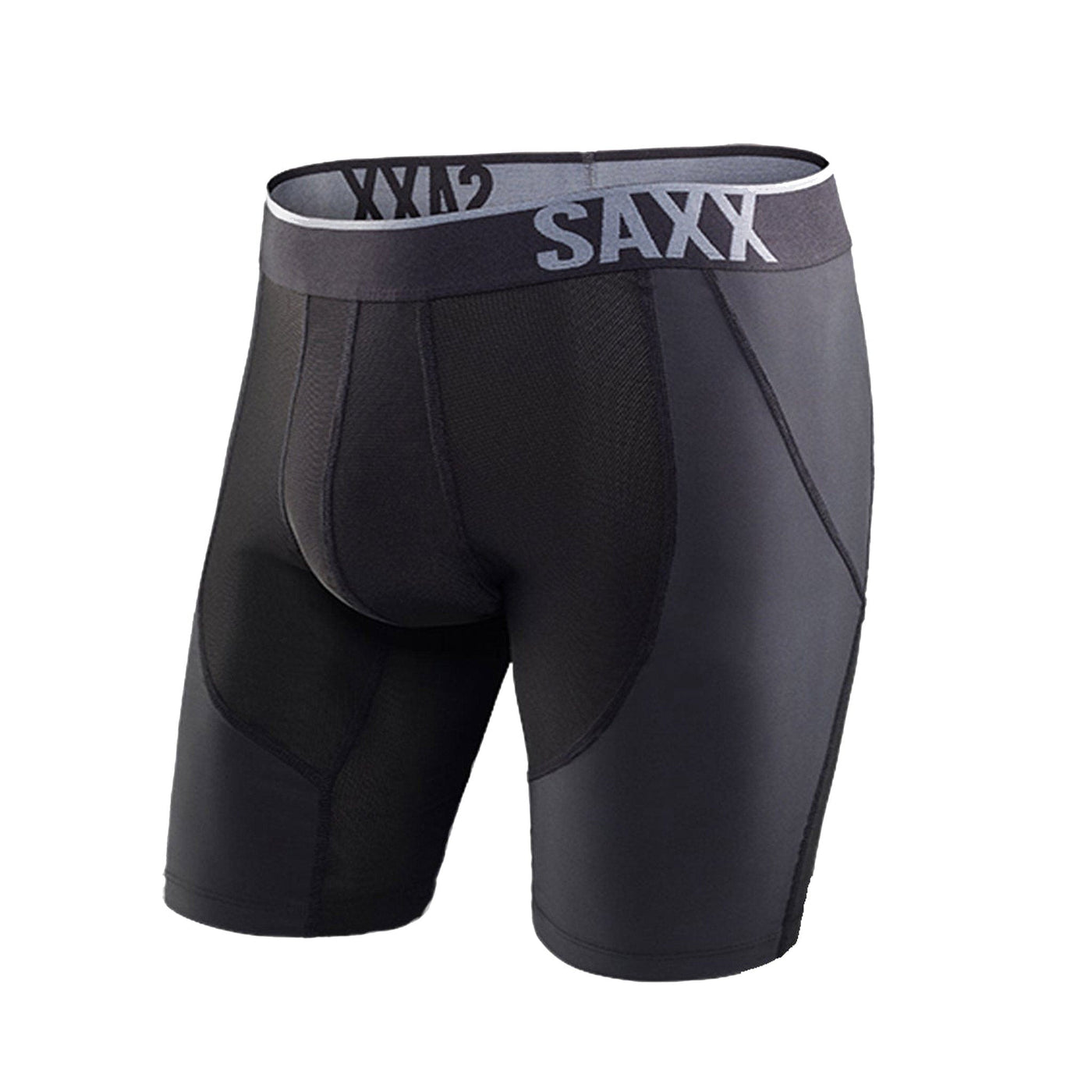 Saxx Strike Long Boxers - Black
