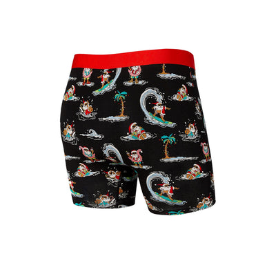 Saxx Ultra Boxers - Black Chillaxin Santa
