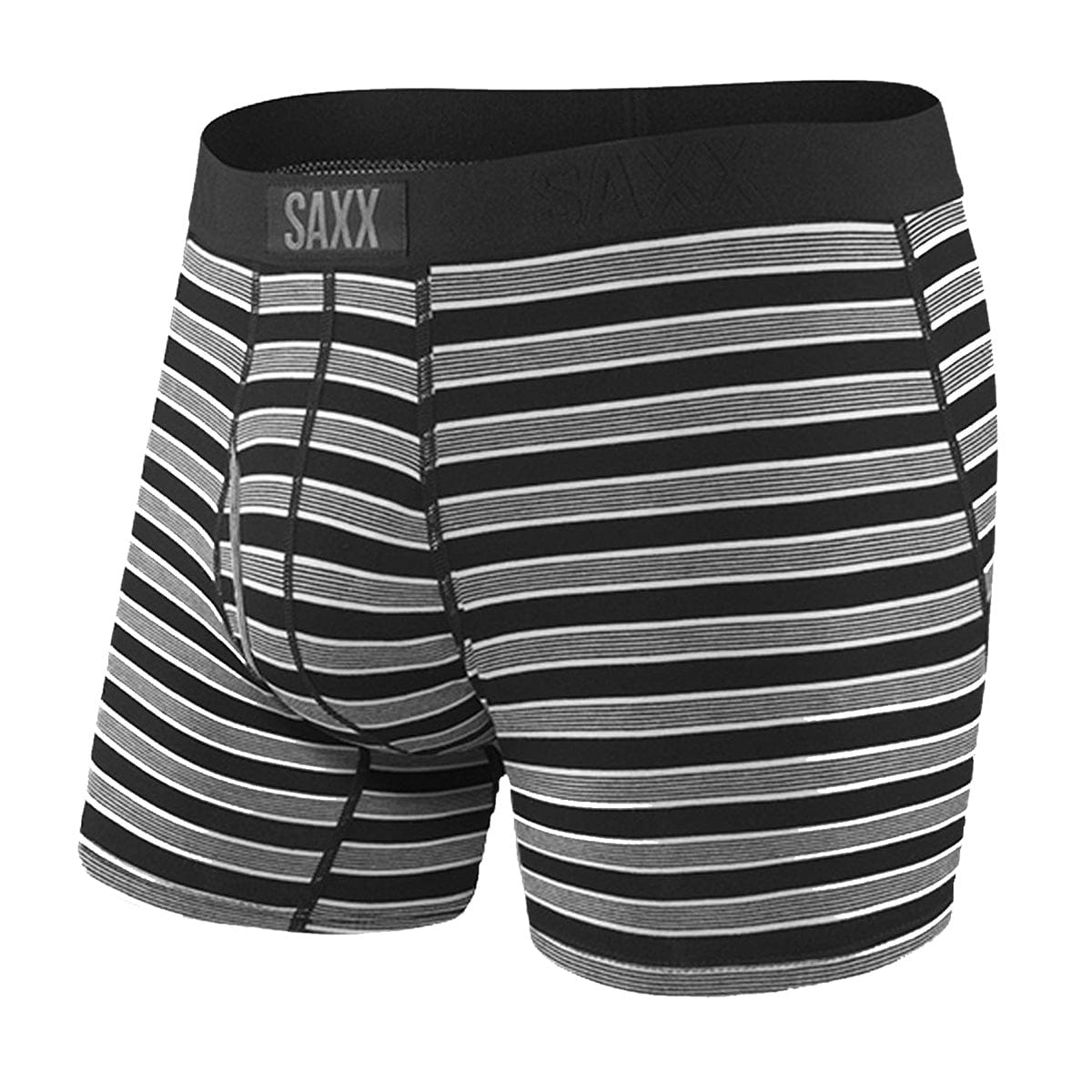 Saxx Ultra Boxers - Black Crew Stripe - The Hockey Shop Source For Sports