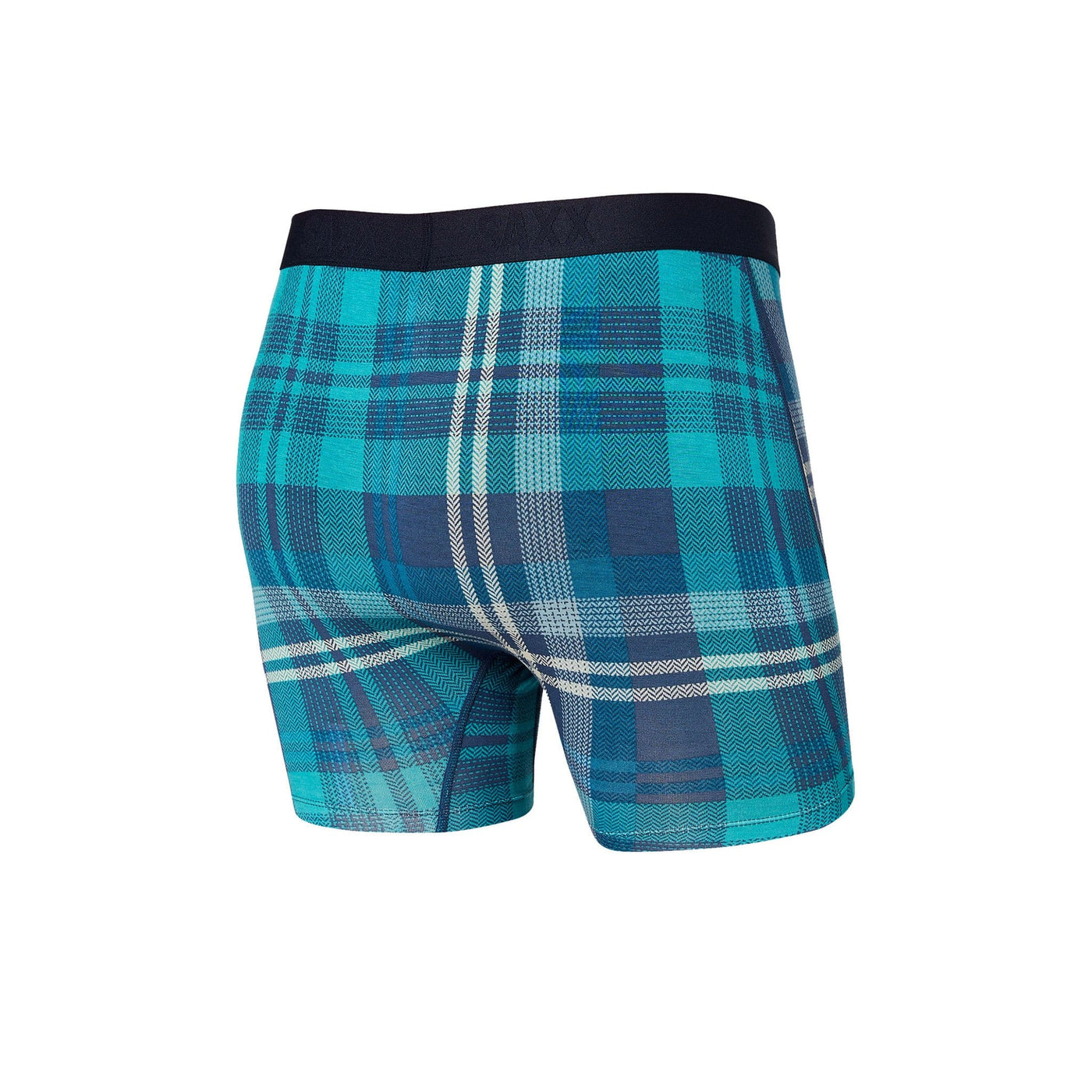 Saxx Ultra Boxers - Blue Free Fall Plaid