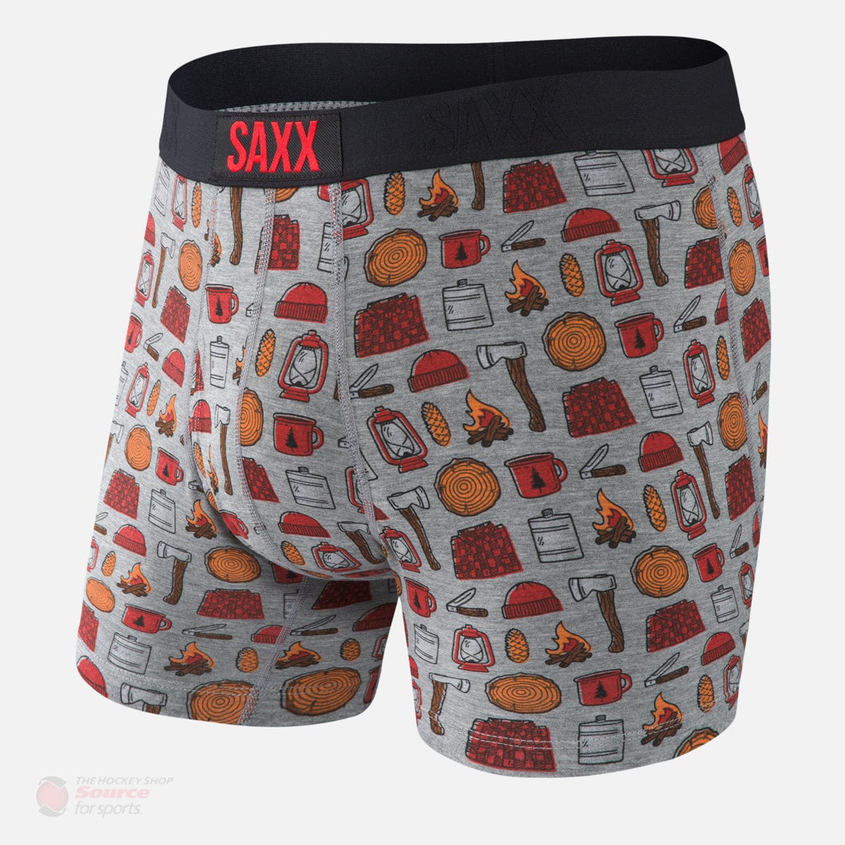 Saxx Ultra Boxers - Grey Heather Lumberjack