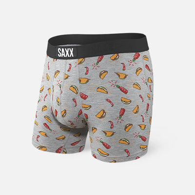 Saxx Ultra Boxers - Grey Hot Taco