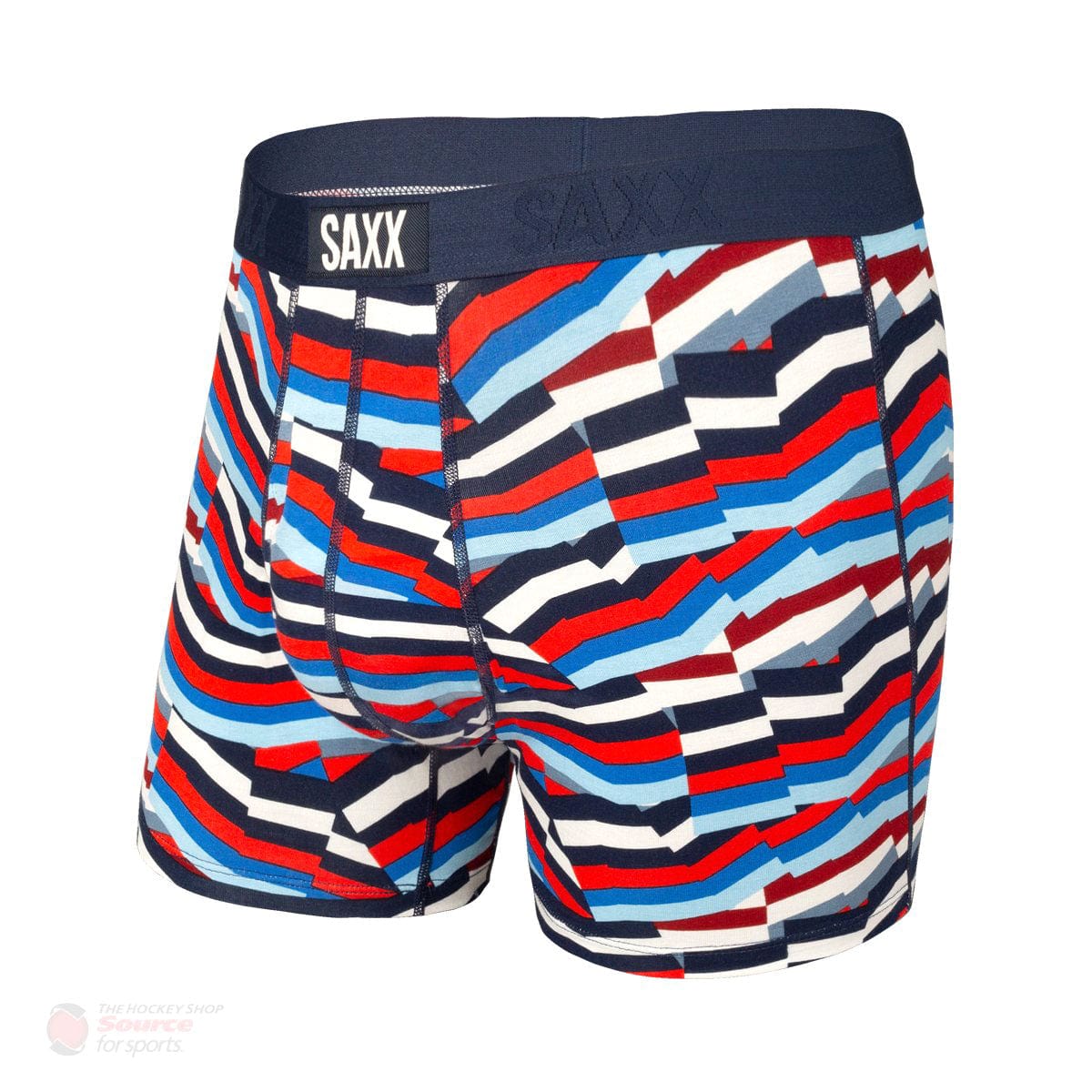 Saxx Ultra Boxers - Navy Post It Stripe