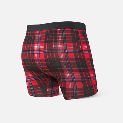 Saxx Ultra Boxers - Red Tartan