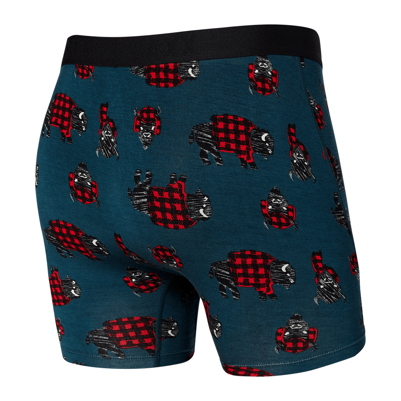 Saxx Ultra Boxers - Storm Blue Buffalo Check - The Hockey Shop Source For Sports
