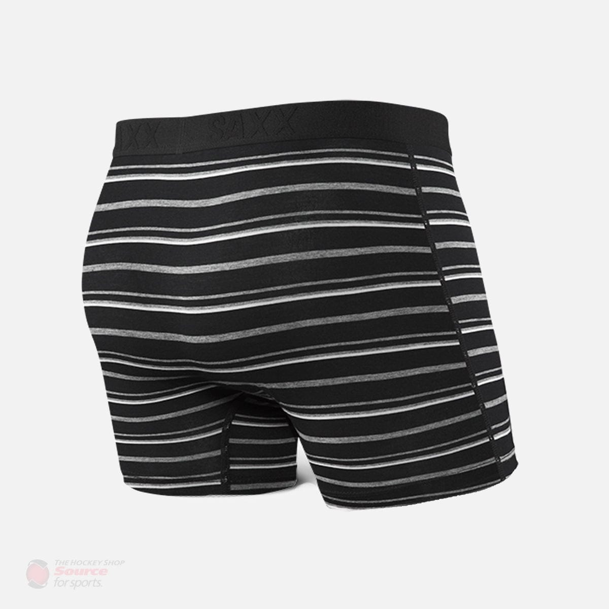 Saxx Vibe Boxers - Black Coast Stripe
