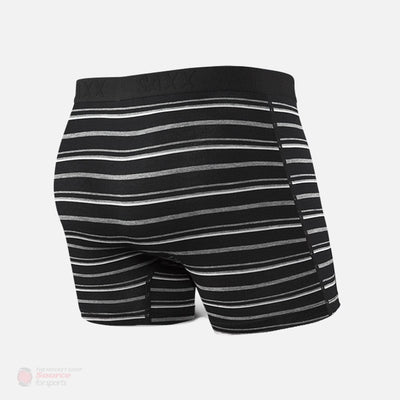 Saxx Vibe Boxers - Black Coast Stripe