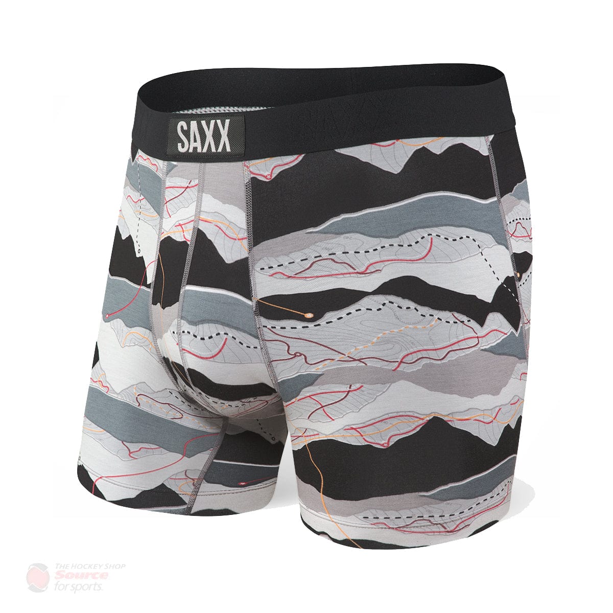 Saxx Vibe Boxers - Black Trail
