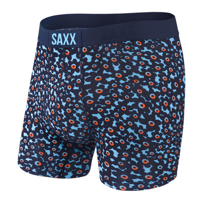 Saxx Vibe Boxers - Blue De La Floral