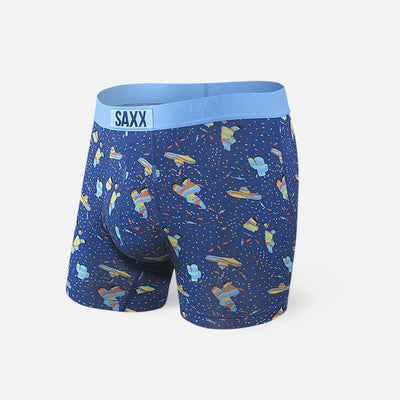 Saxx Vibe Boxers - Blue Pinata Bang