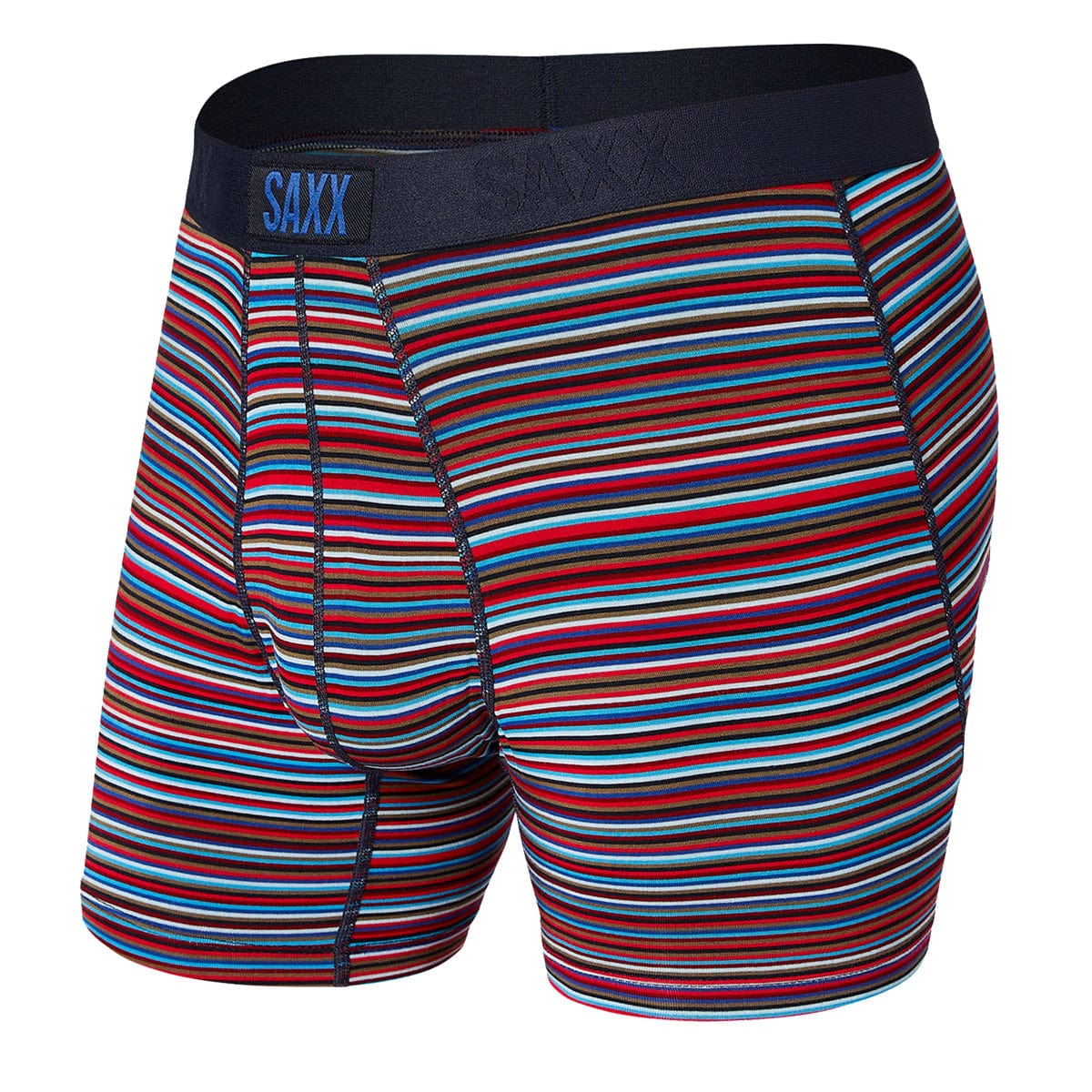 Saxx Vibe Boxers - Blue Vibrant Stripe - The Hockey Shop Source For Sports