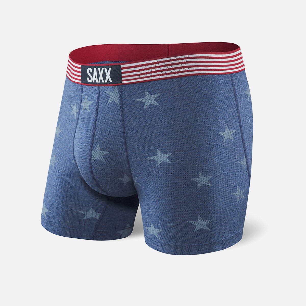 Saxx Vibe Boxers - Chambray Americana