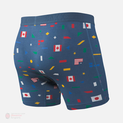 Saxx Vibe Boxers - Denim Unity