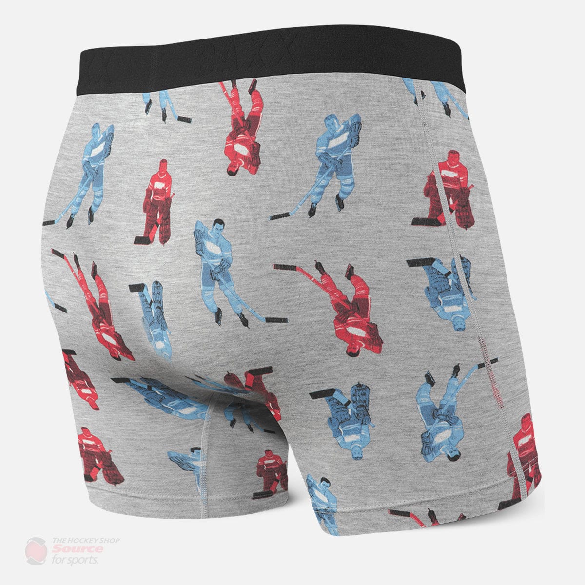 Saxx Vibe Boxers - Grey Hockey