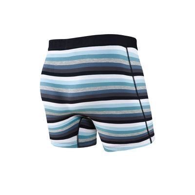 Saxx Vibe Boxers - Grey Pop Stripe