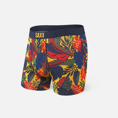 Saxx Vibe Boxers - Jungle Yellow