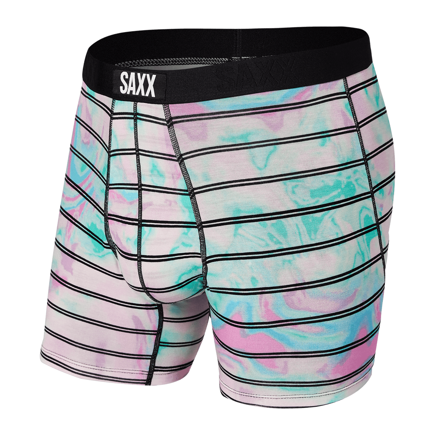 Saxx Vibe Boxers - Multi Vapor Stripe - The Hockey Shop Source For Sports