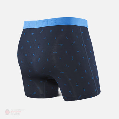 Saxx Vibe Boxers - Navy Arrow