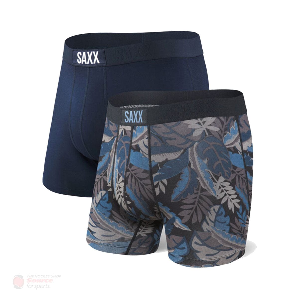 Saxx Vibe Boxers - Navy / Jungle (2 Pack)
