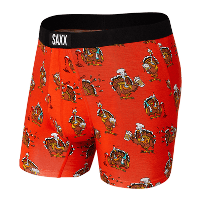 Saxx Vibe Boxers - Red Drinksgiving - The Hockey Shop Source For Sports