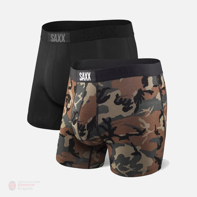 Saxx Vibe Boxers - Santa / Black (2 Pack)