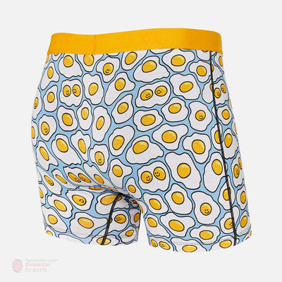 Saxx Vibe Boxers - Yellow TGI Fried Egg