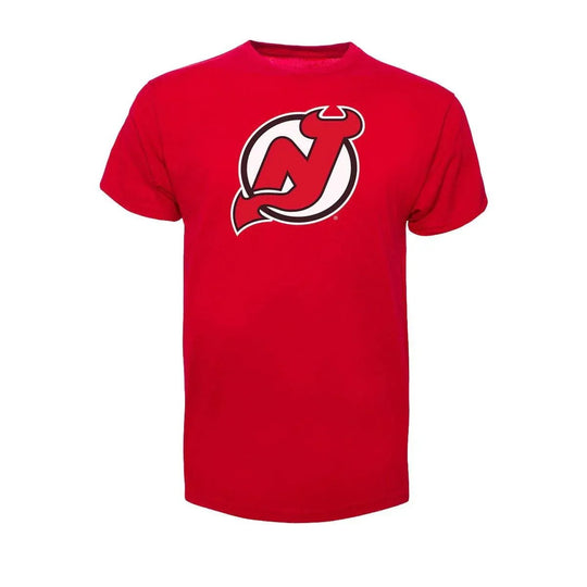 47 Brand Fan Tee Shirt - New Jersey Devils Red / L - The Hockey Shop