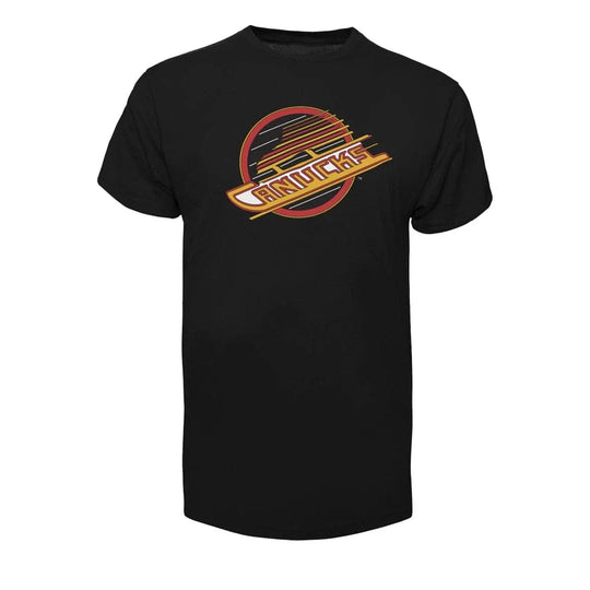 47 Brand Fan Tee Shirt - Vancouver Canucks Skate Black / S - The Hockey Shop