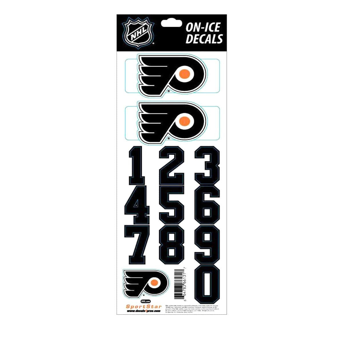 Philadelphia Flyers Sidelines NHL Team Logo Helmet Decals - The Hockey Shop Source For Sports