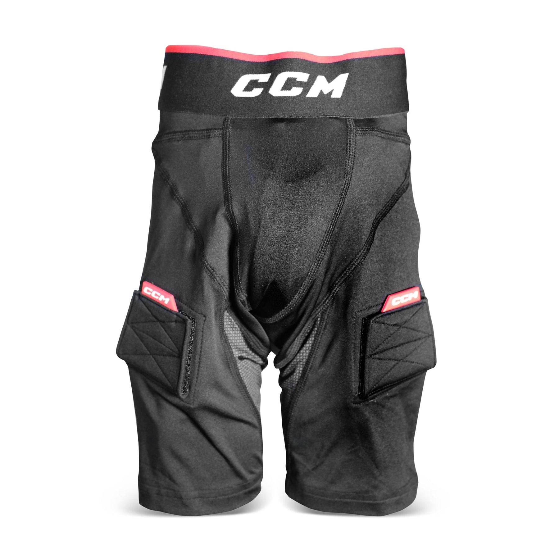 CCM Senior Compression Jock Shorts w/ Tabs