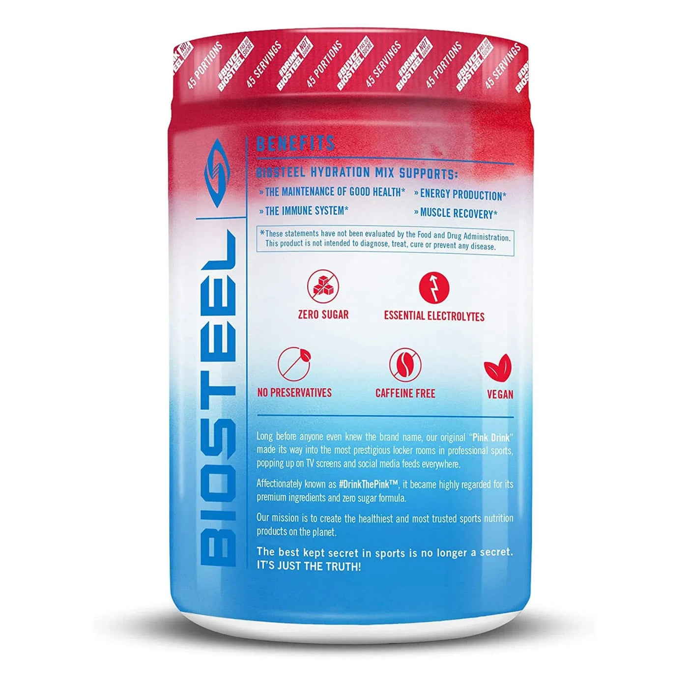 BioSteel High Performance Sports Mix - Ice Pop (315g) | TheHockeyShop.com