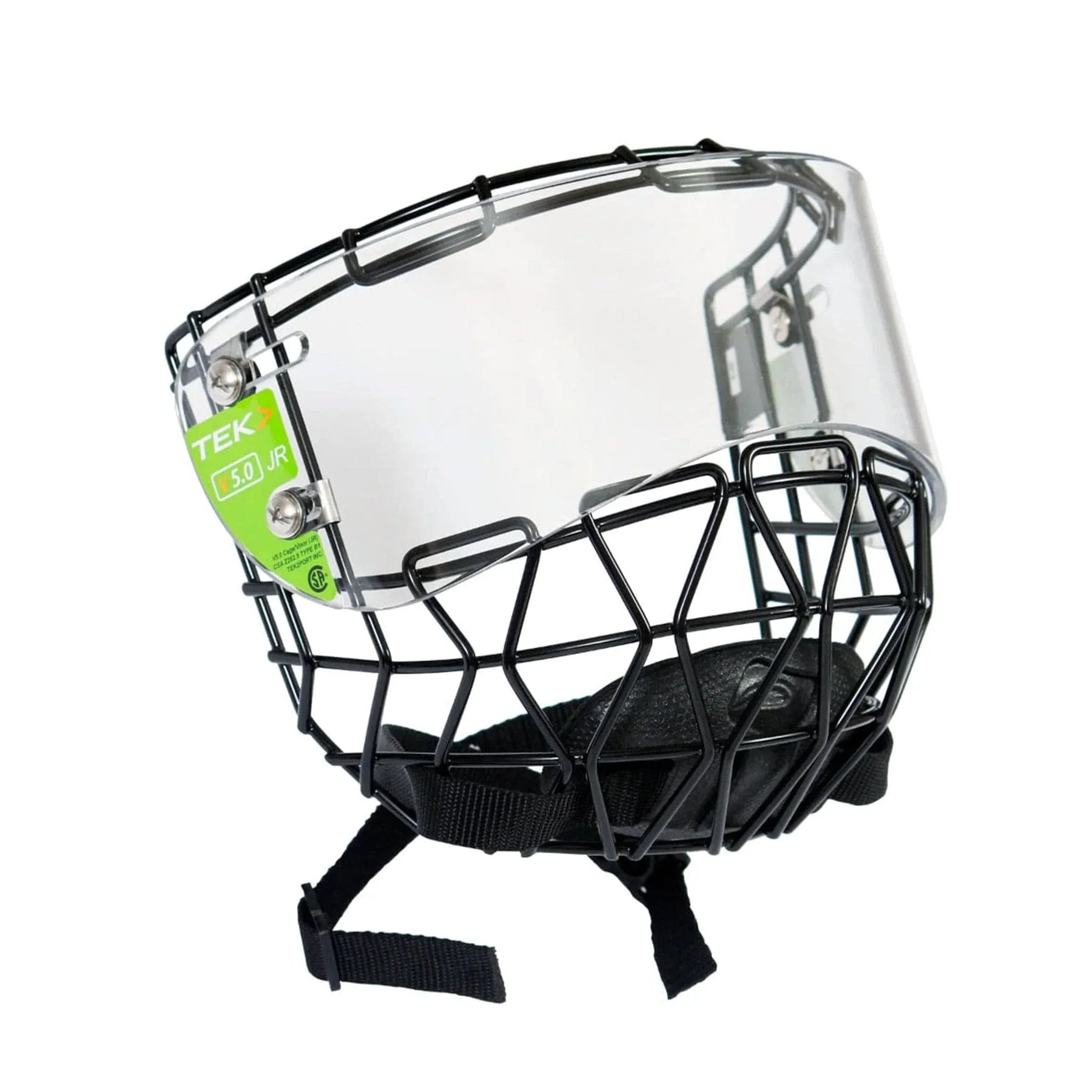 Tek2Sport Ringette Lexan Shield/Cage Combo