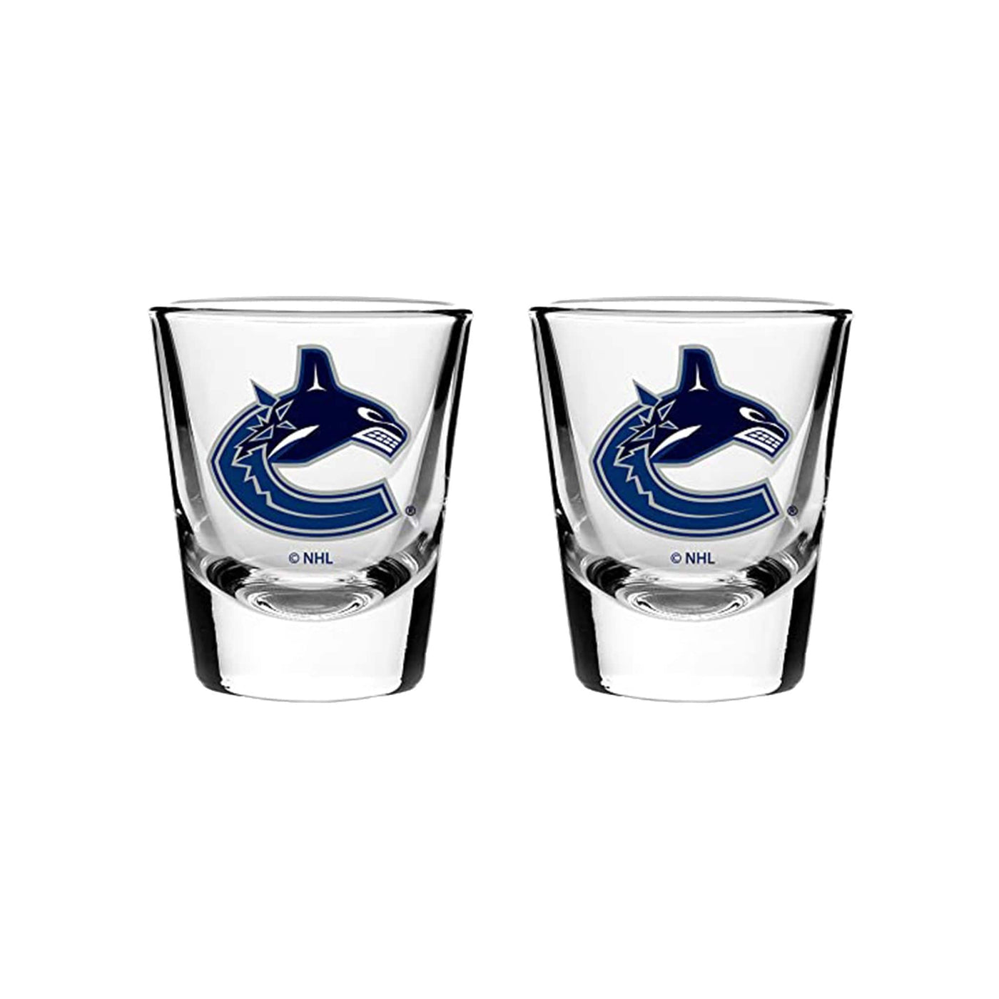 Sports Vault NHL Logo Shot Glass Set - 2 Pack