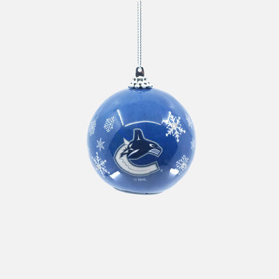 Sports Vault NHL Light Up Ball Ornament