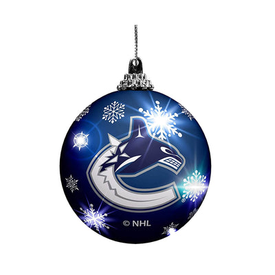 Sports Vault NHL Light Up Ball Ornament