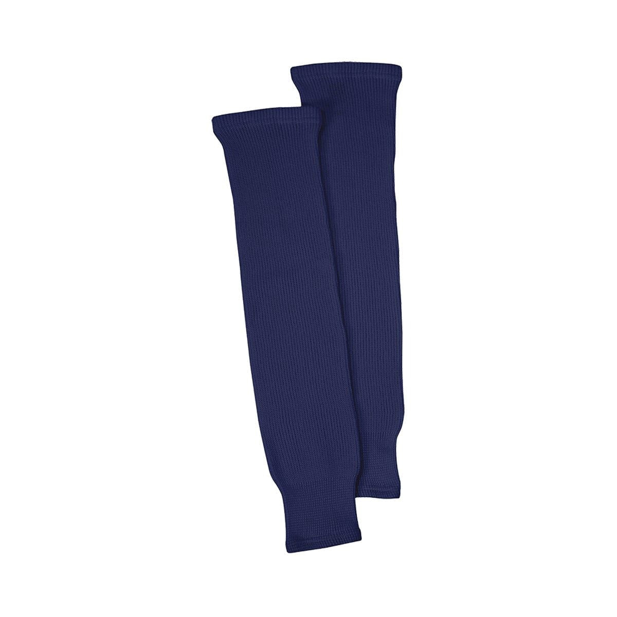 Navy Knit Hockey Socks