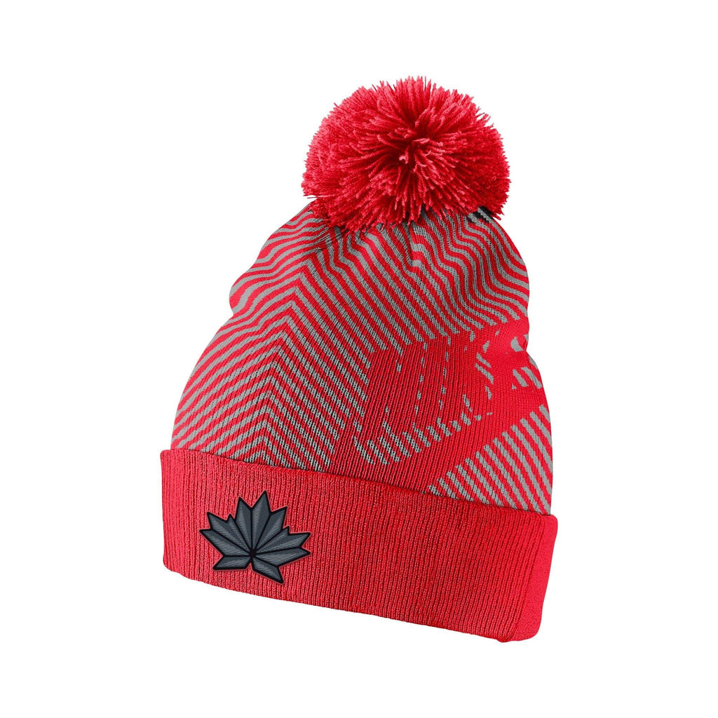 Hockey Canada Olympic Nike Futura Pom Beanie Toque | TheHockeyShop.com