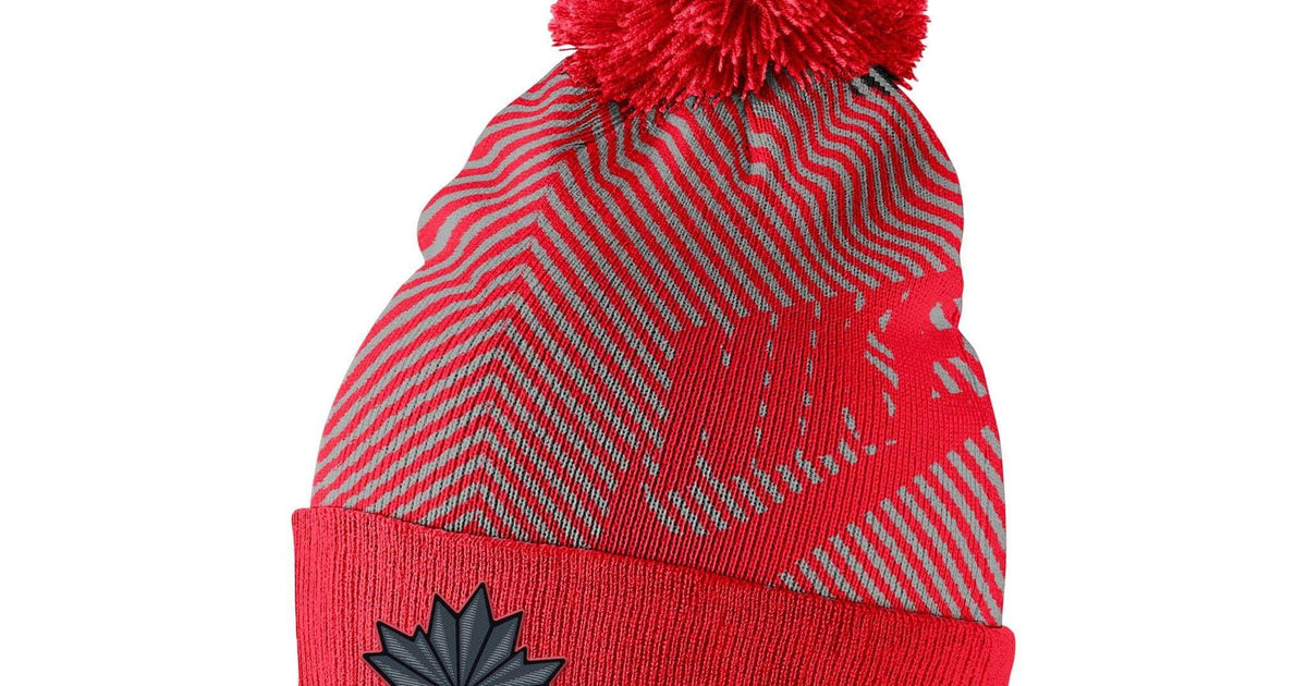 Hockey Canada Olympic Nike Futura Pom Beanie Toque | TheHockeyShop.com