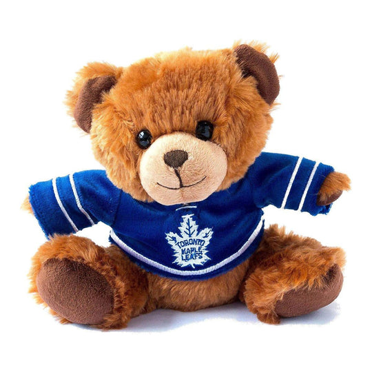 Toronto Maple Leafs Forever Collectibles NHL Seated Jersey Bear Blue / Maple Leafs - The Hockey Shop