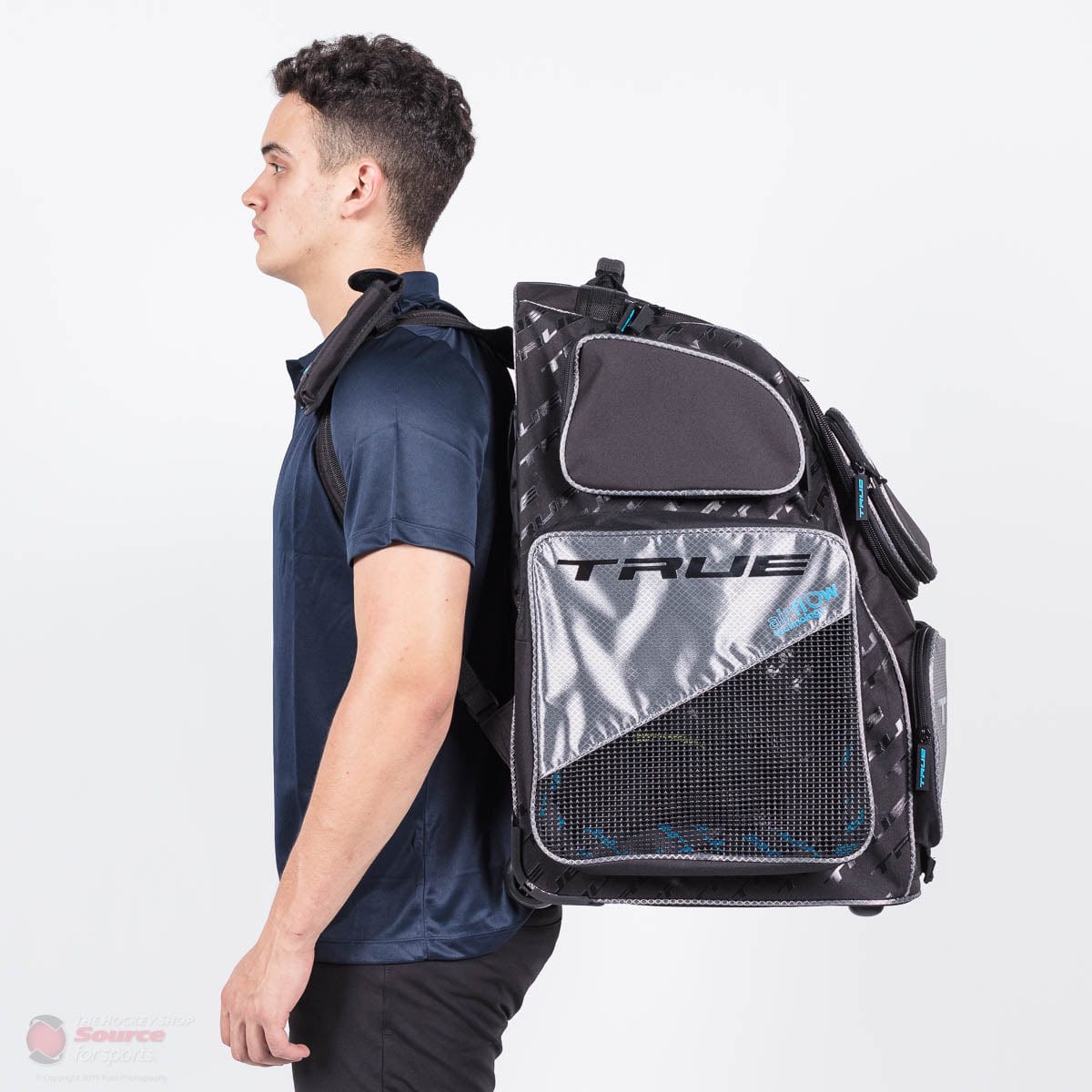 TRUE Backpack Roller Wheel Bag - Hockey Services