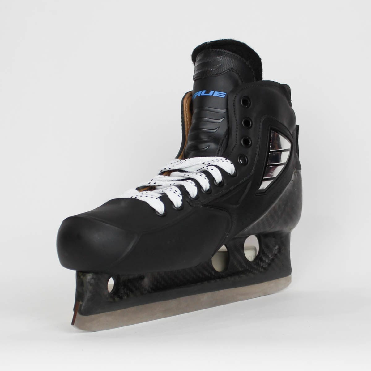 TRUE Senior One Piece Goalie Skates - Pro Stock - Beige Liner - Size 10