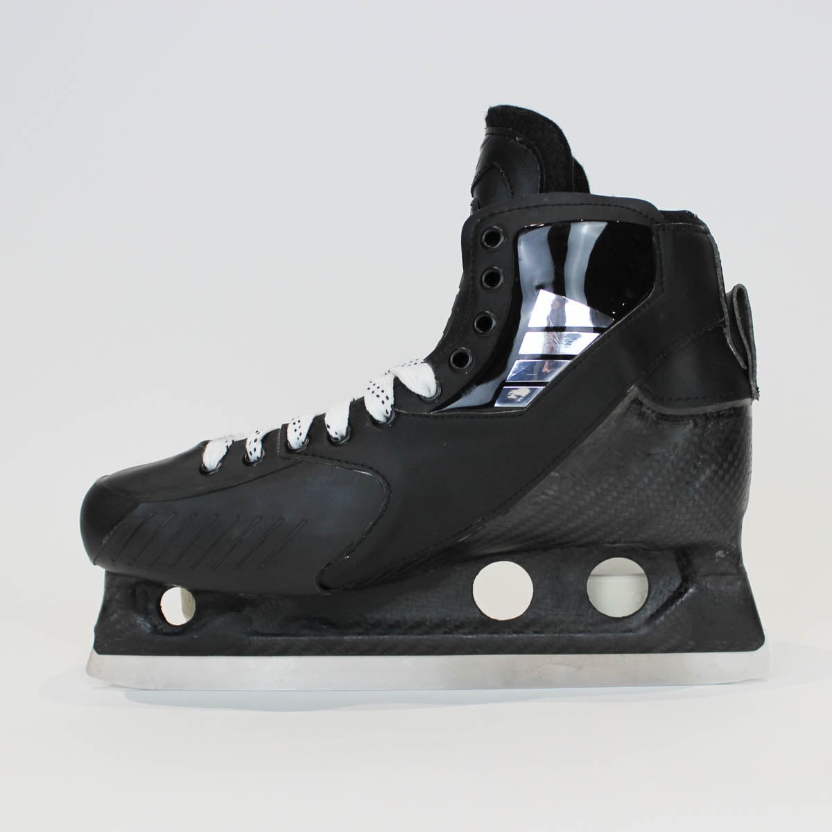 TRUE Senior One Piece Goalie Skates - Pro Stock - Beige Liner - Size 11