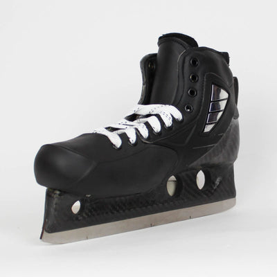 TRUE Senior One Piece Goalie Skates - Pro Stock - Metatarsal Guard Tongue - Size 10