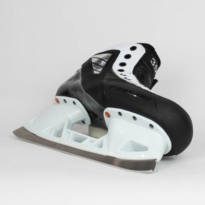 TRUE Senior Two Piece Goalie Skates - Pro Stock - White Side - "35" - Size 10