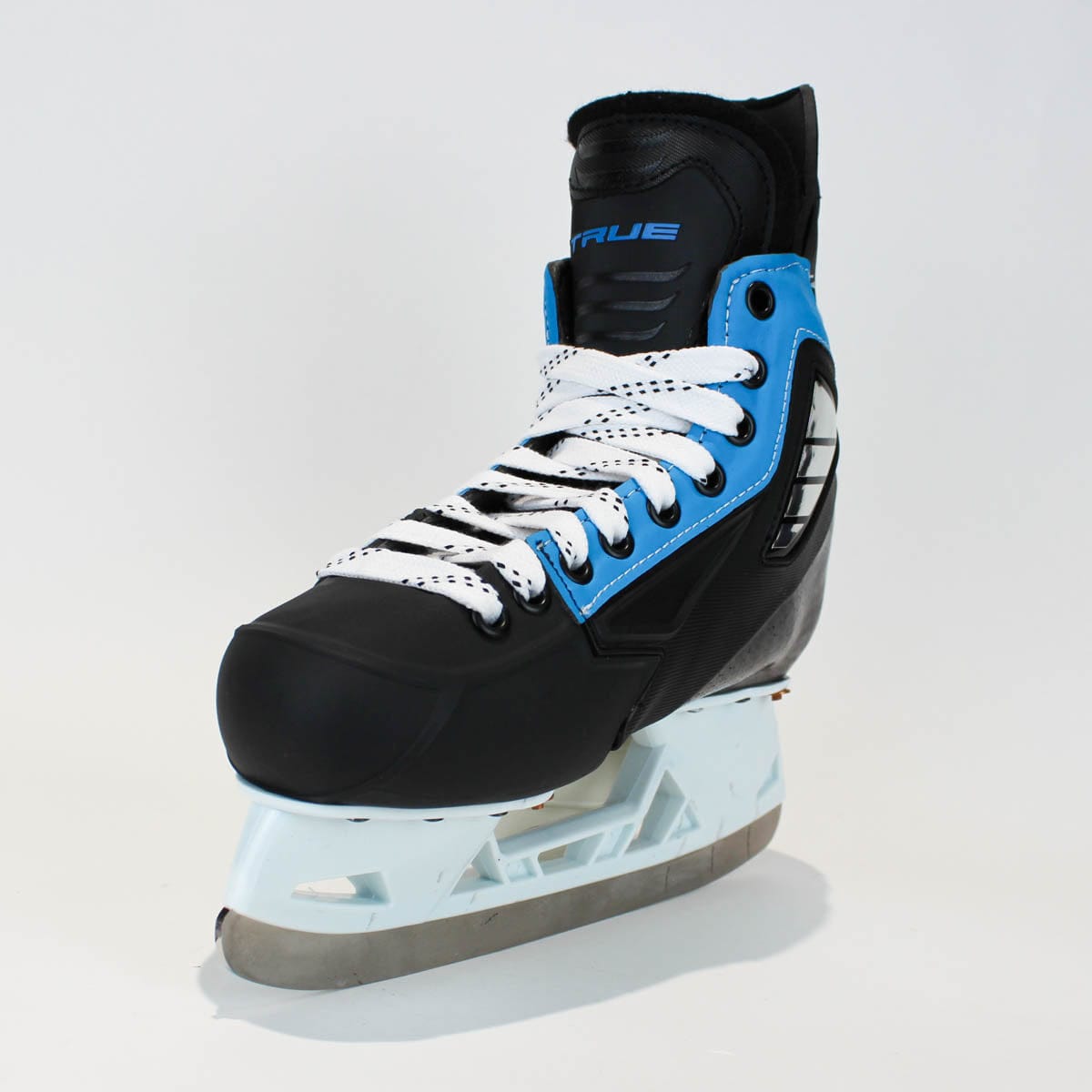 TRUE Player Junior Hockey Skates - Pro Stock - VH Holder - Blue Side - Size 4