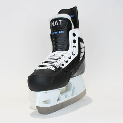 TRUE Player Junior Hockey Skates - Pro Stock - VH Holder - White Side - "NAT" - Size 5