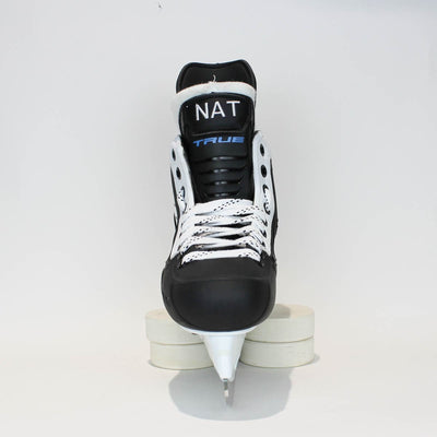 TRUE Player Junior Hockey Skates - Pro Stock - VH Holder - White Side - "NAT" - Size 5