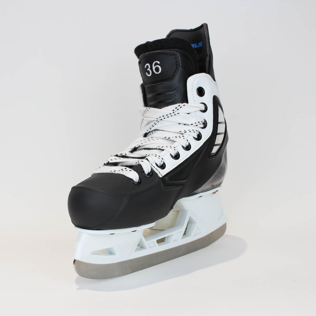 TRUE Player Junior Hockey Skates - Pro Stock - VH Holder - White Side - Size 4