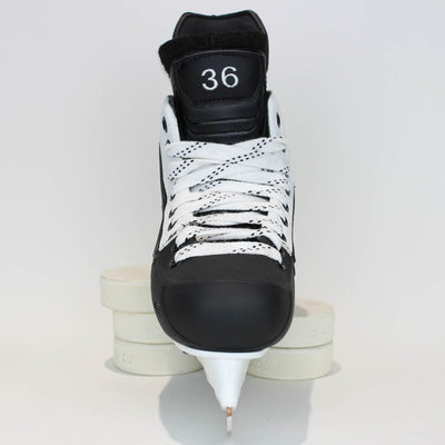 TRUE Player Junior Hockey Skates - Pro Stock - VH Holder - White Side - Size 4